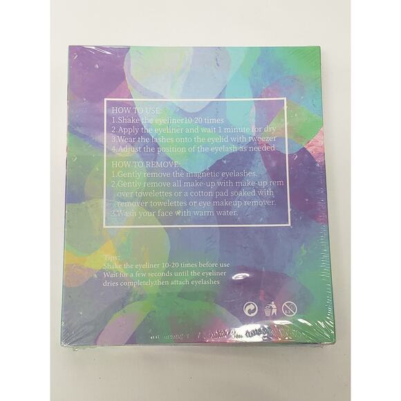 Alyxxndra Magnetic Eyelashes w. Eyeliner - Long Lasting Waterproof False Lashes - Picture 2 of 3